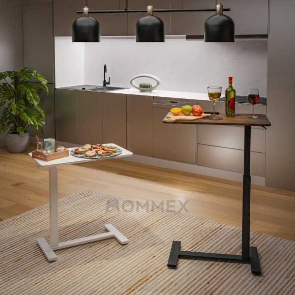 Фото - Стол с электрорегулировкой высоты Hommex Mobidesk USB Walnut (TH-010 Walnut)